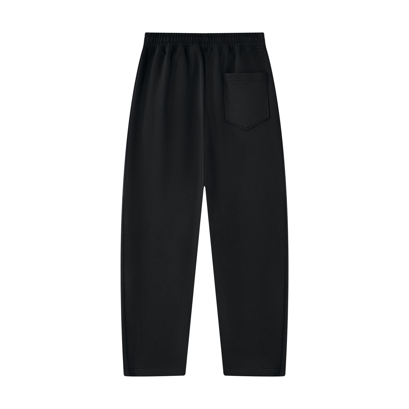 Unisex Tapered Straight Hem Sweatpants - Image 2